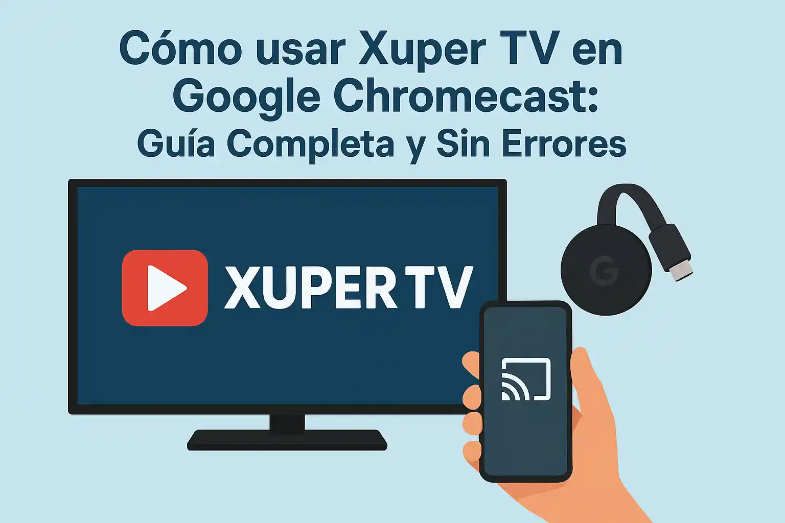Cómo usar Xuper TV en Google Chromecast