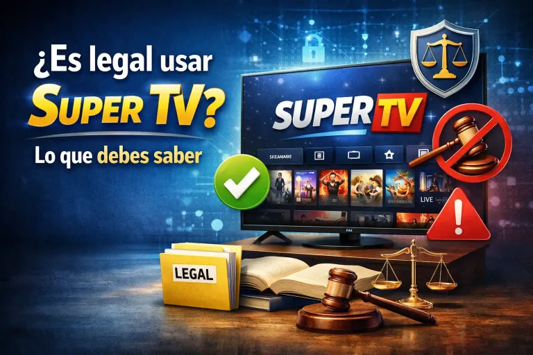 ¿Es legal usar Super TV? Lo que debes saber. 1 ¿Es legal usar Super TV? Lo que debes saber.